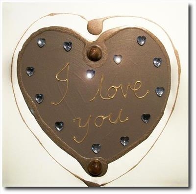 I love you (personalised)  SOLD