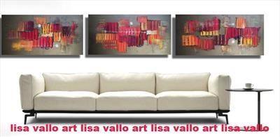 Huge triptych available to order in colours of your choice