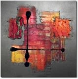 Cross my Heart SOLD by lisa vallo, Painting, Mixed Media on Canvas