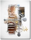 Golden Depths 2 by lisa vallo, Painting, Mixed Media on Canvas