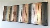 Metallic Highway 2 by lisa vallo art, Painting, Mixed Media on Canvas