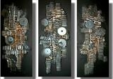 Urban Nights by lisa vallo, Painting, Mixed Media on Canvas