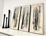 Urban Trio by lisa vallo art, Painting