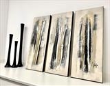 Urban Trio by lisa vallo art, Painting