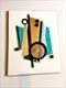 Mid-Century Aqua by lisa vallo art